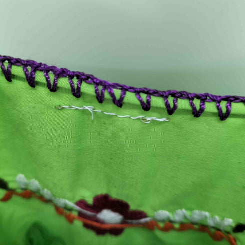 メキシコ刺繍 ブラウス レディース